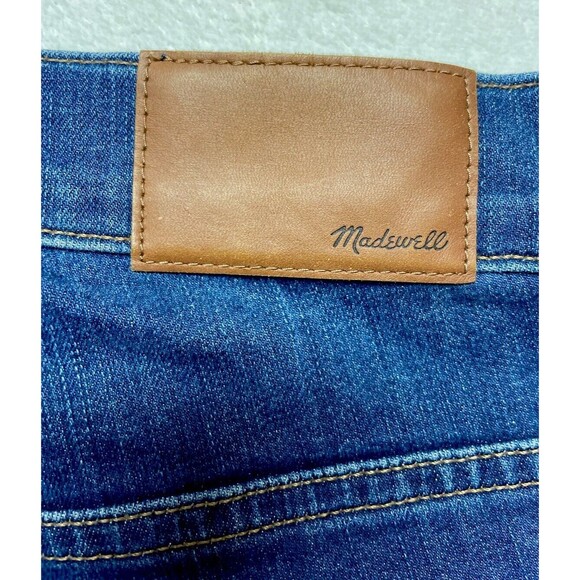 Madewell 10” High Rise Skinny Jeans Exposed Button Fly Raw Hem Women’s Size 26 - Picture 7 of 13